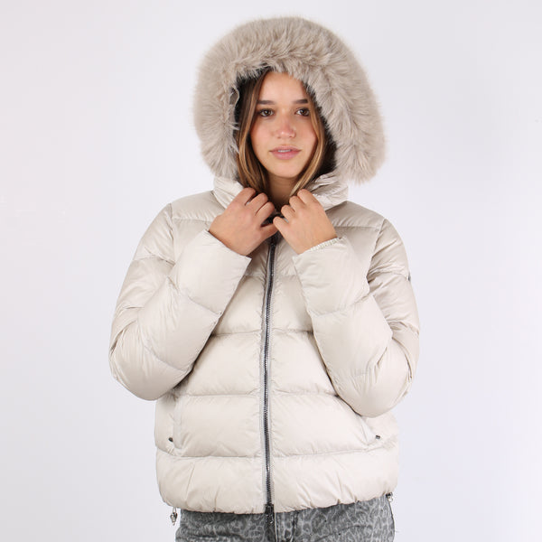 Piumino Over Ecopelliccia Canapa-2