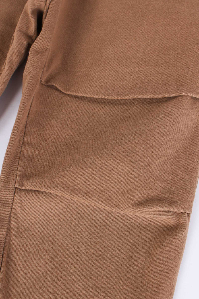 Pantalone Dritto Morbido Nocciola-5