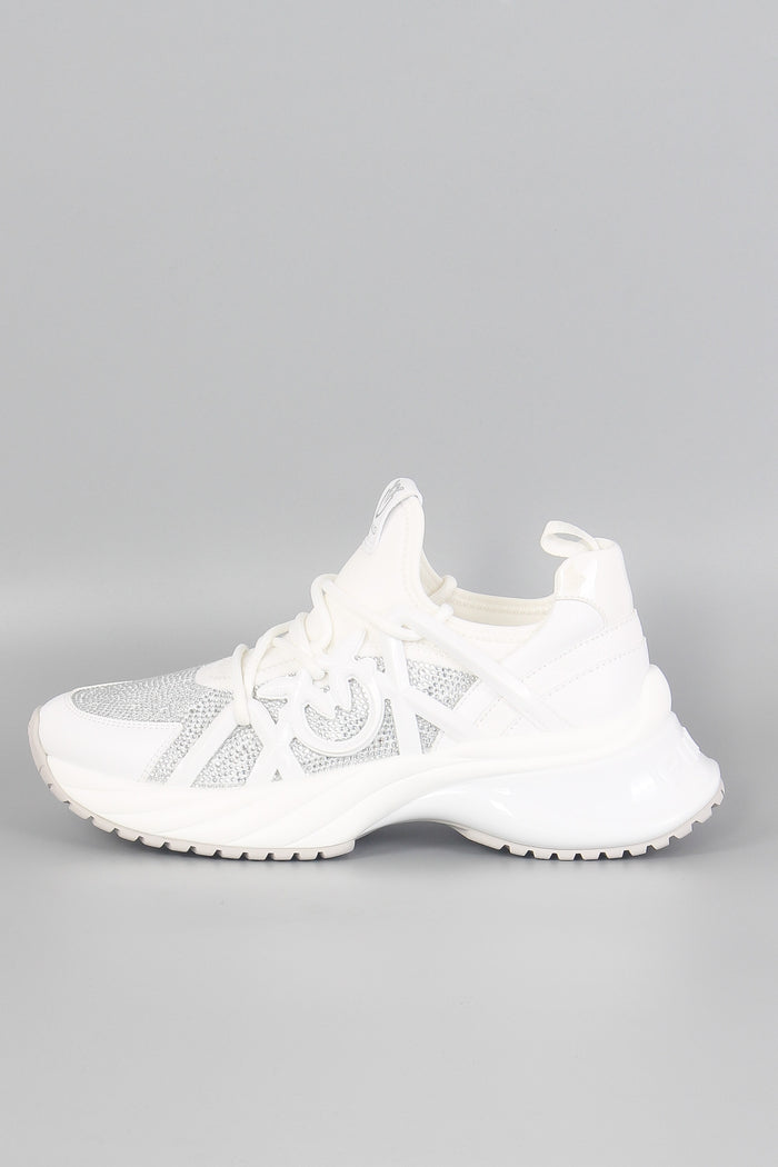 Ariel 01 Sneaker Neoprene White/crystal-5