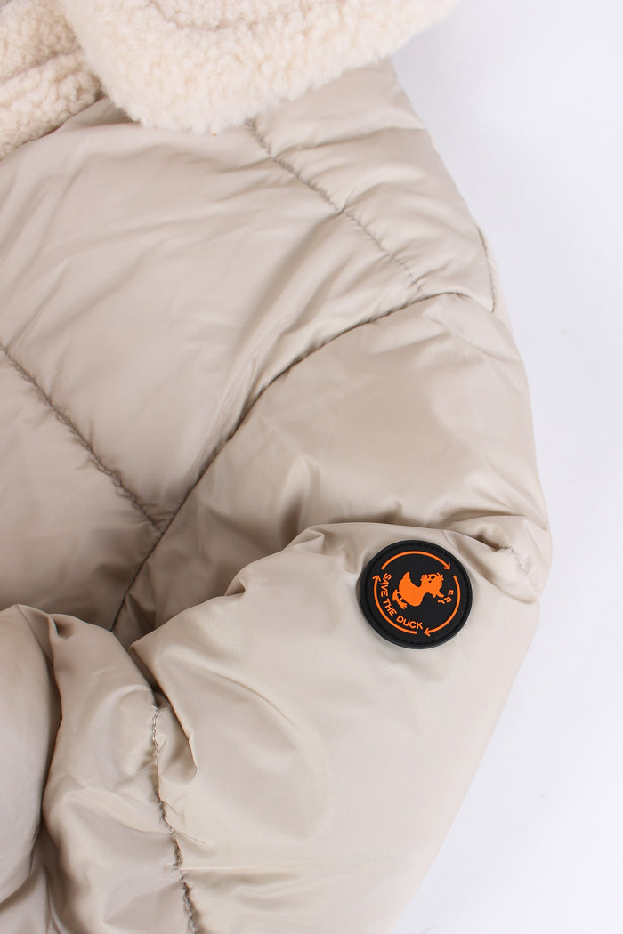 Molly Giubbotto Profili Monton Rainy Beige-5