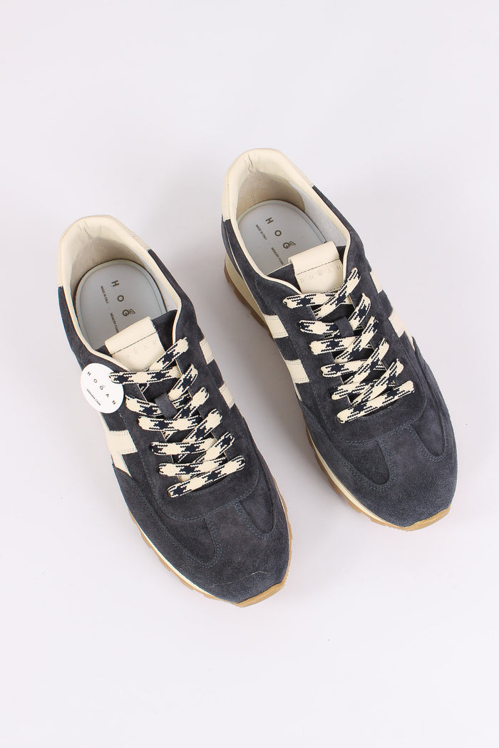 Sneaker Lacci Trekking Blu-5