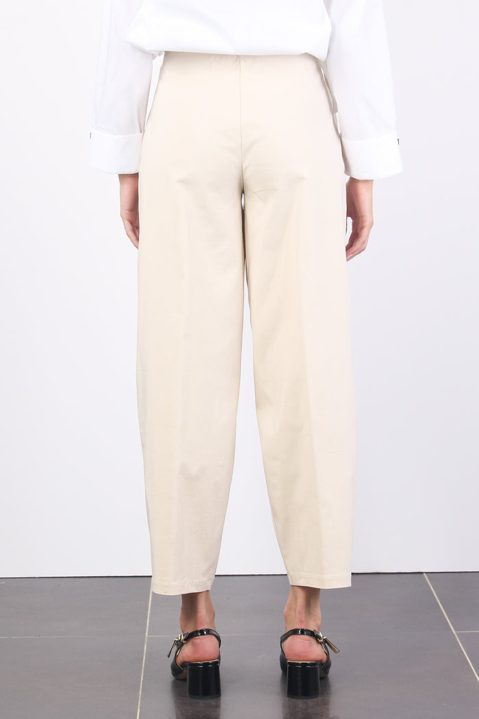 Pantalone Elastico Latte-3