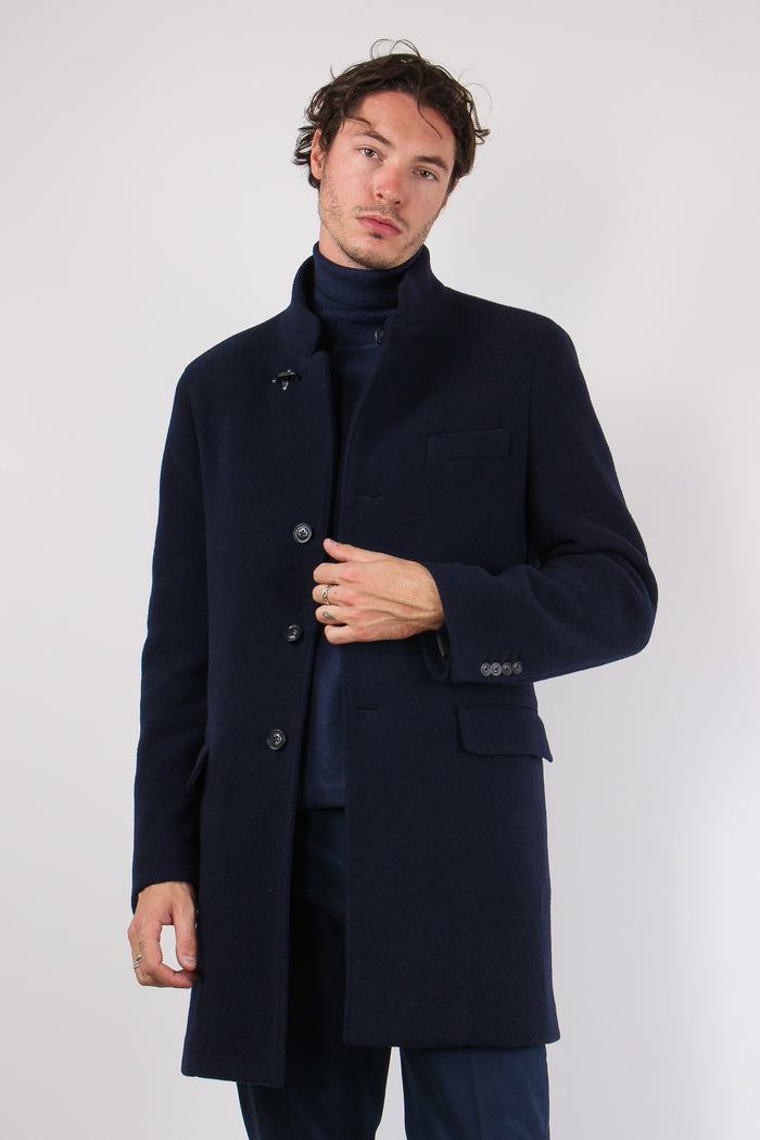 Cappotto Jersey Blu