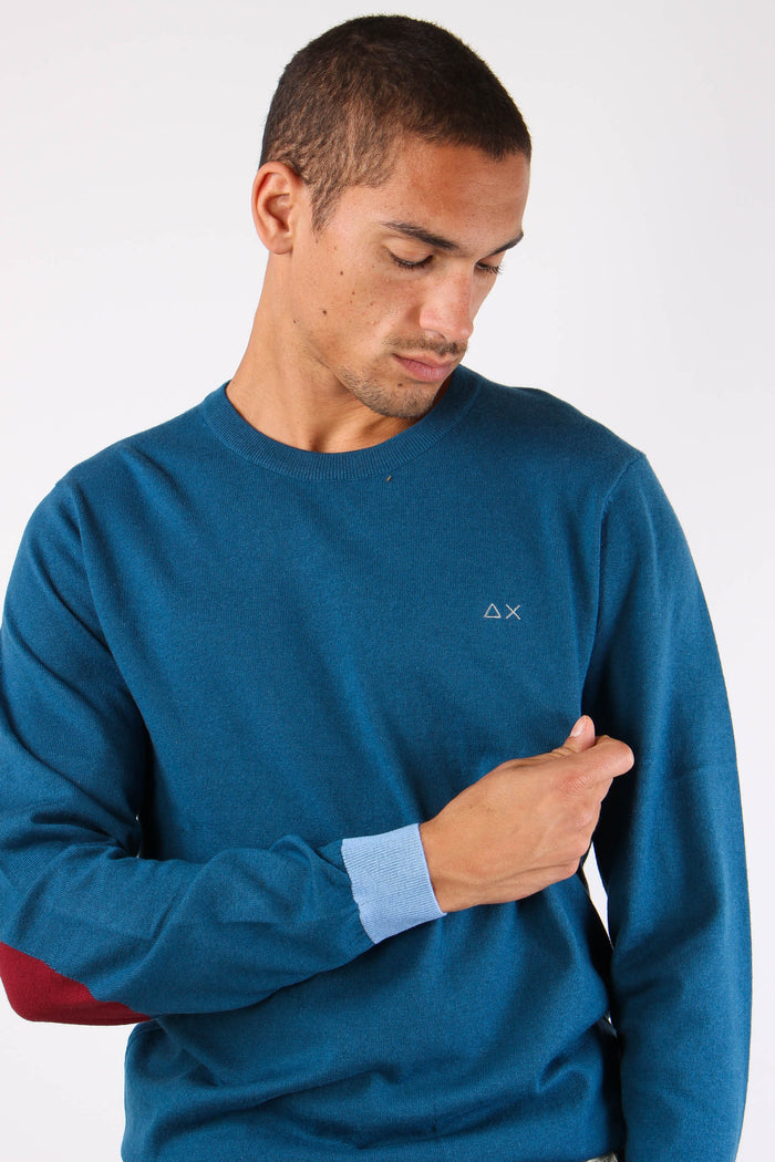 Maglia Misto Lana Toppa Contra Avio-3