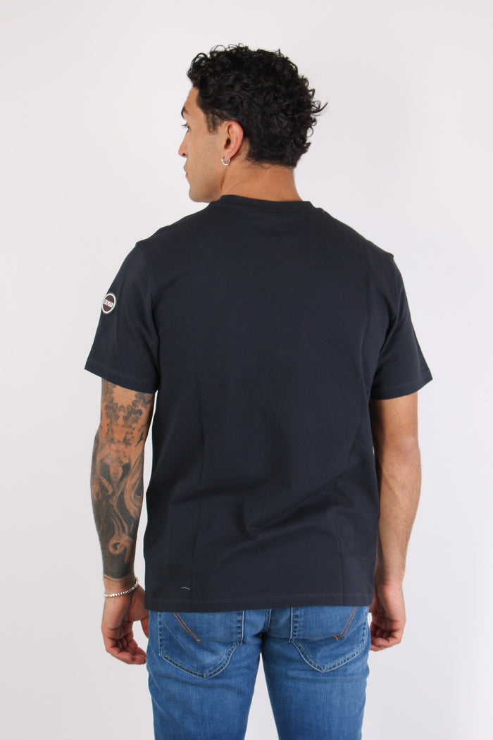 T-shirt Piquet Navy-4