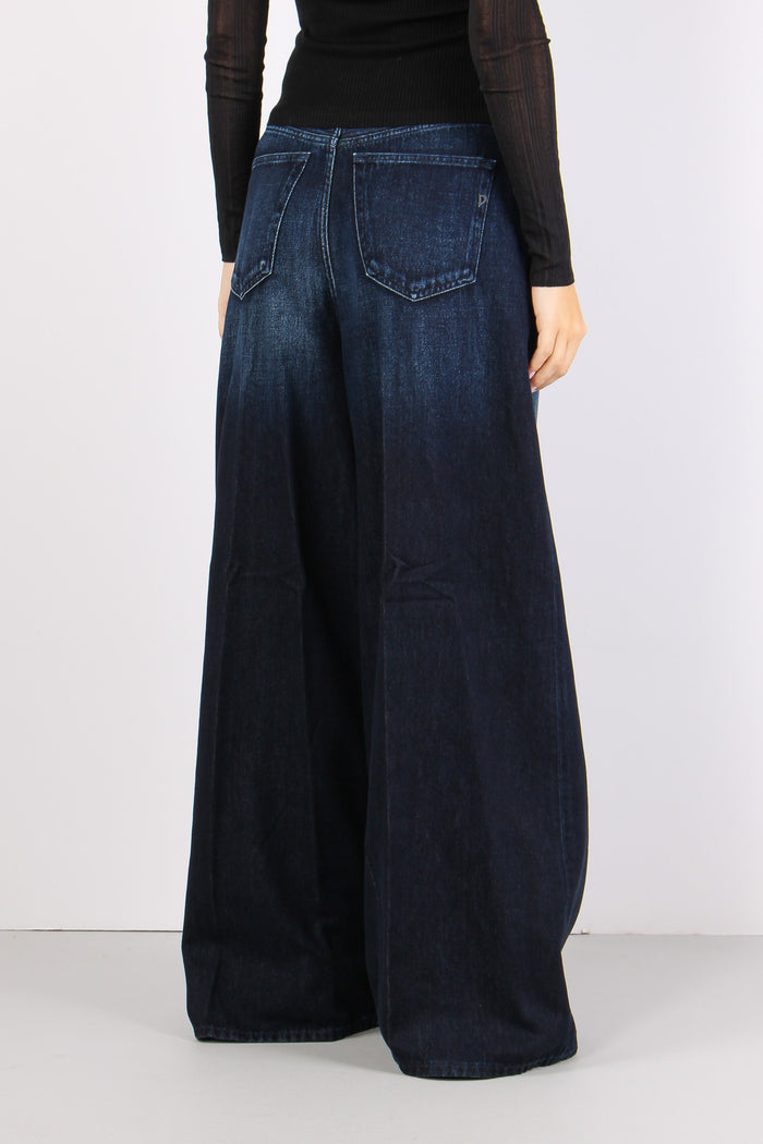 Maggie Denim Palazzo Pences Denim Medio-5