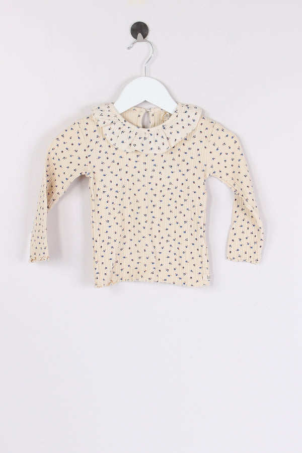 Maglia Costine Fantasia Ivory