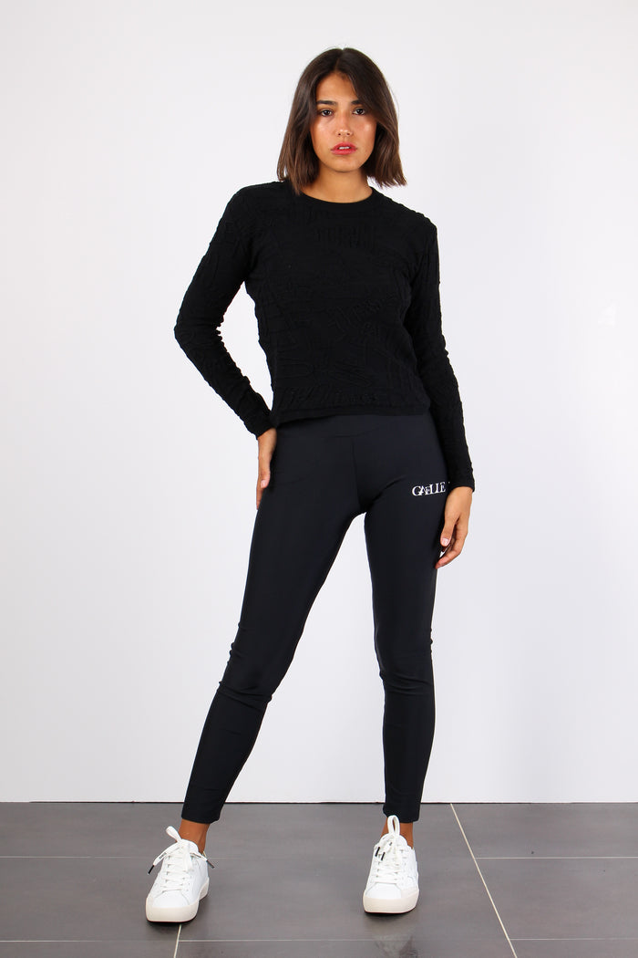 Leggings Lycra Nero