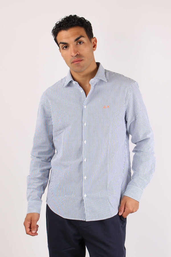 Camicia Fancy Riga Navy/bianco-2