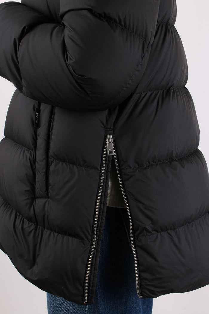 Piumino Zip Laterali Black-8