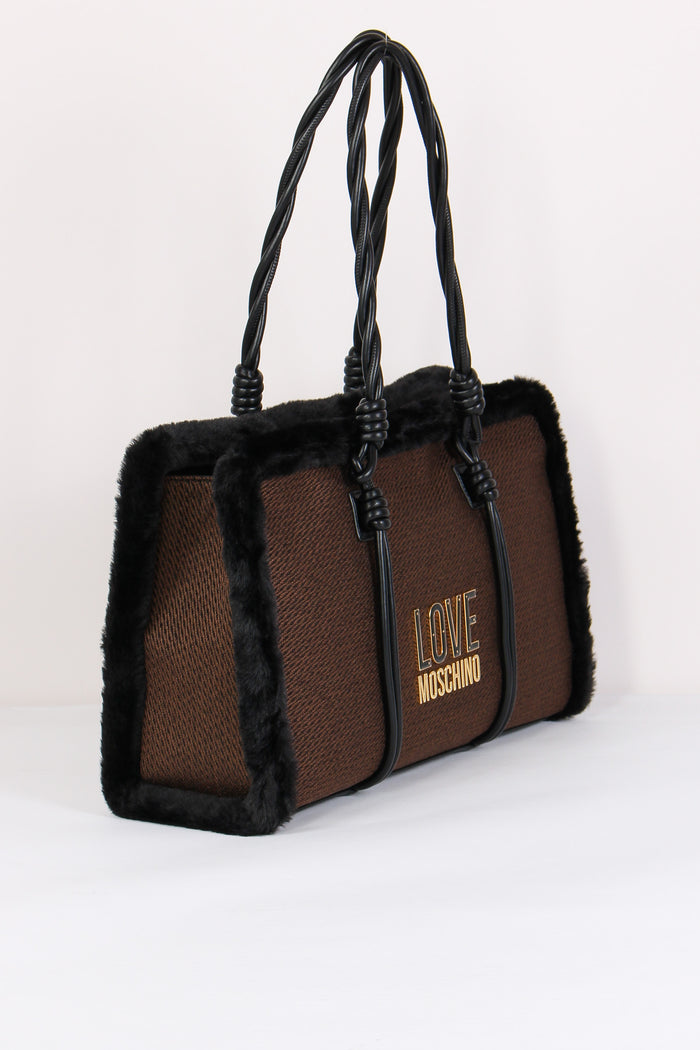 Shopping Ecopelliccia Nero-6