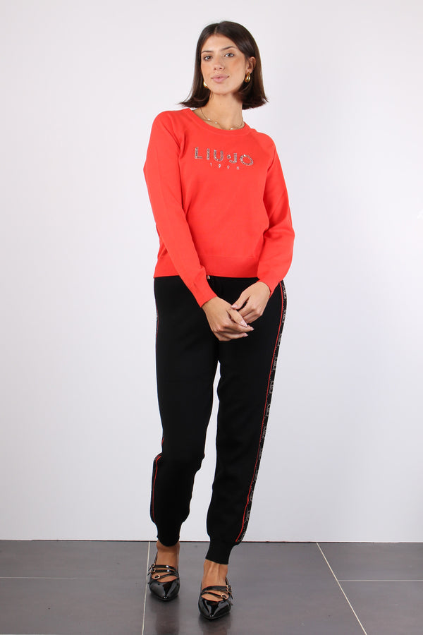 Maglia Slim Logo Rock Coral