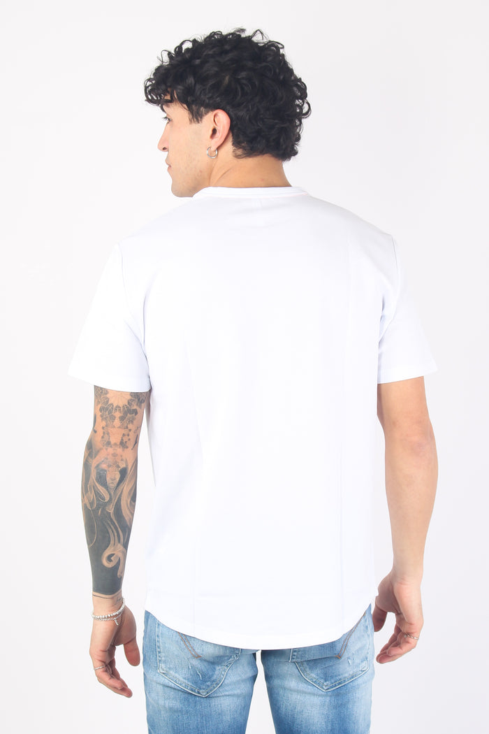 T-shirt Pique Bianco-3