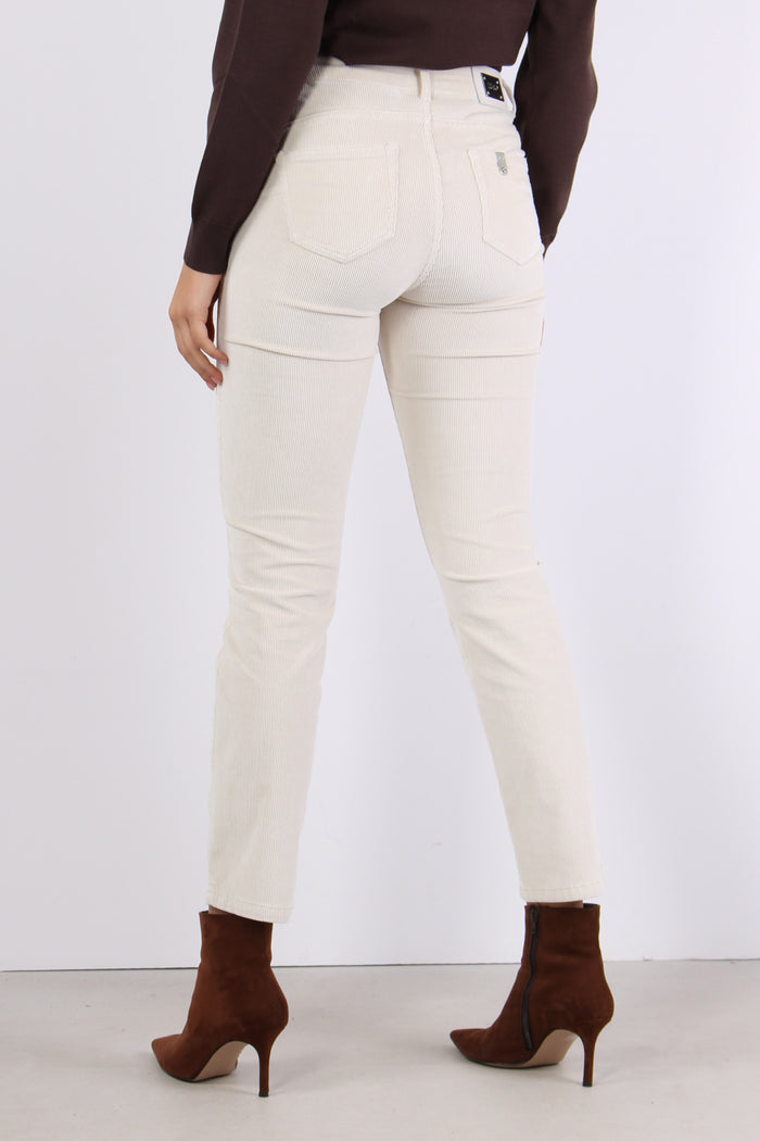Pantalone Velluto Millerighe Naturale-5