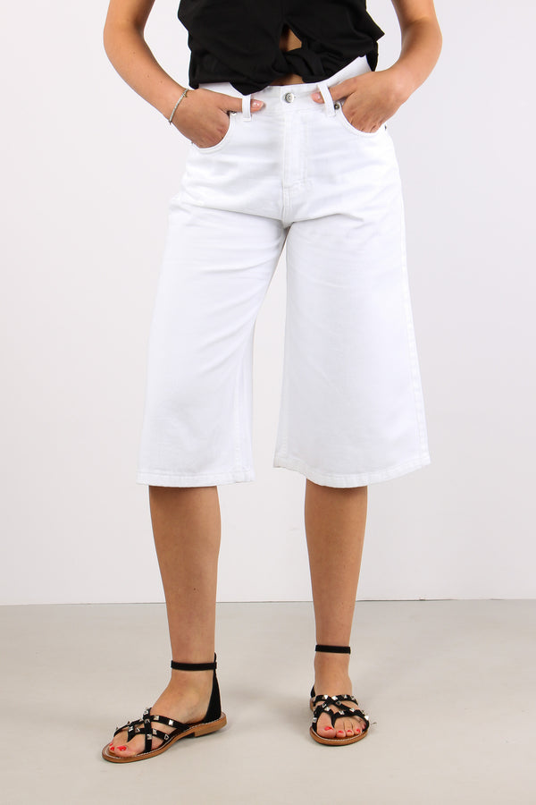 Maxi Bermuda Bull Bianco-2