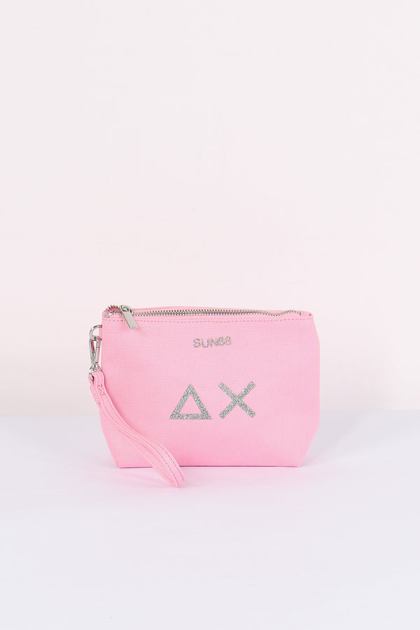 Mini Pochette Canvas Fuxia