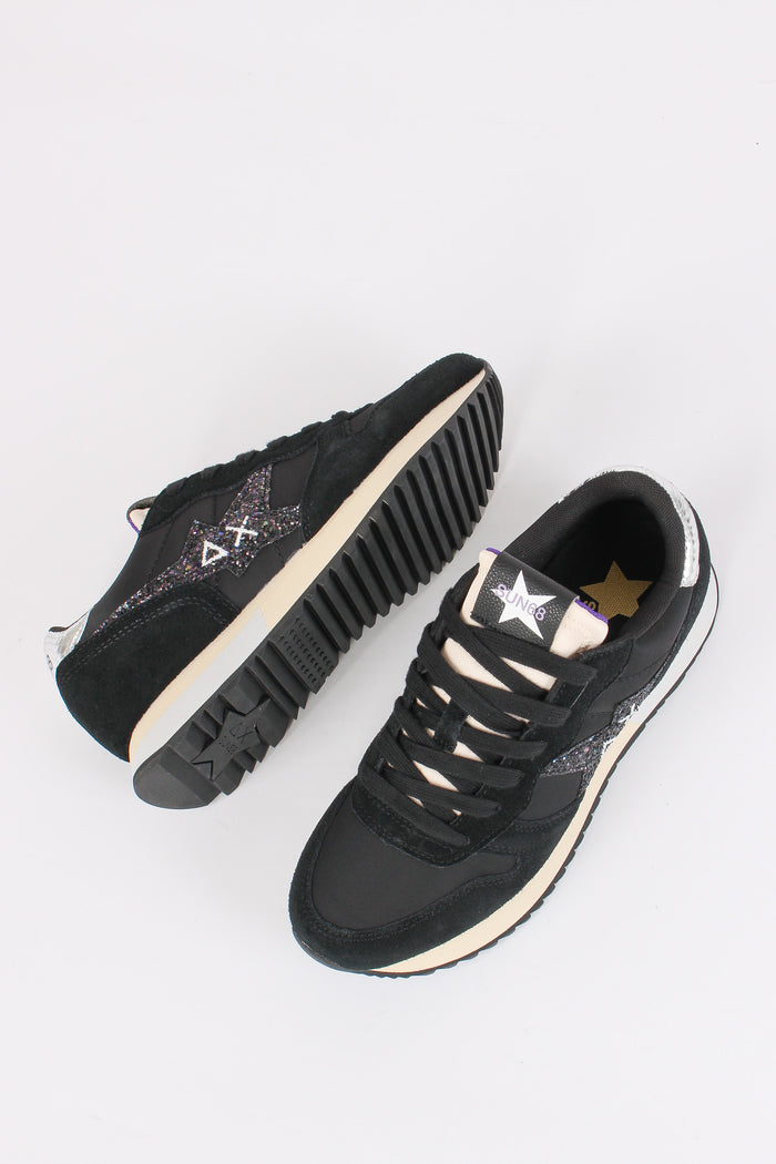 Sneakers Stargirl Glitter Nero-2