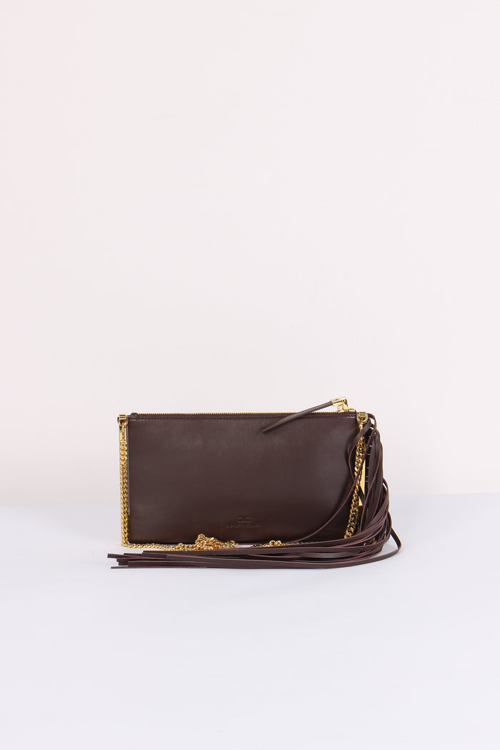 Pochette Frange Cacao-3