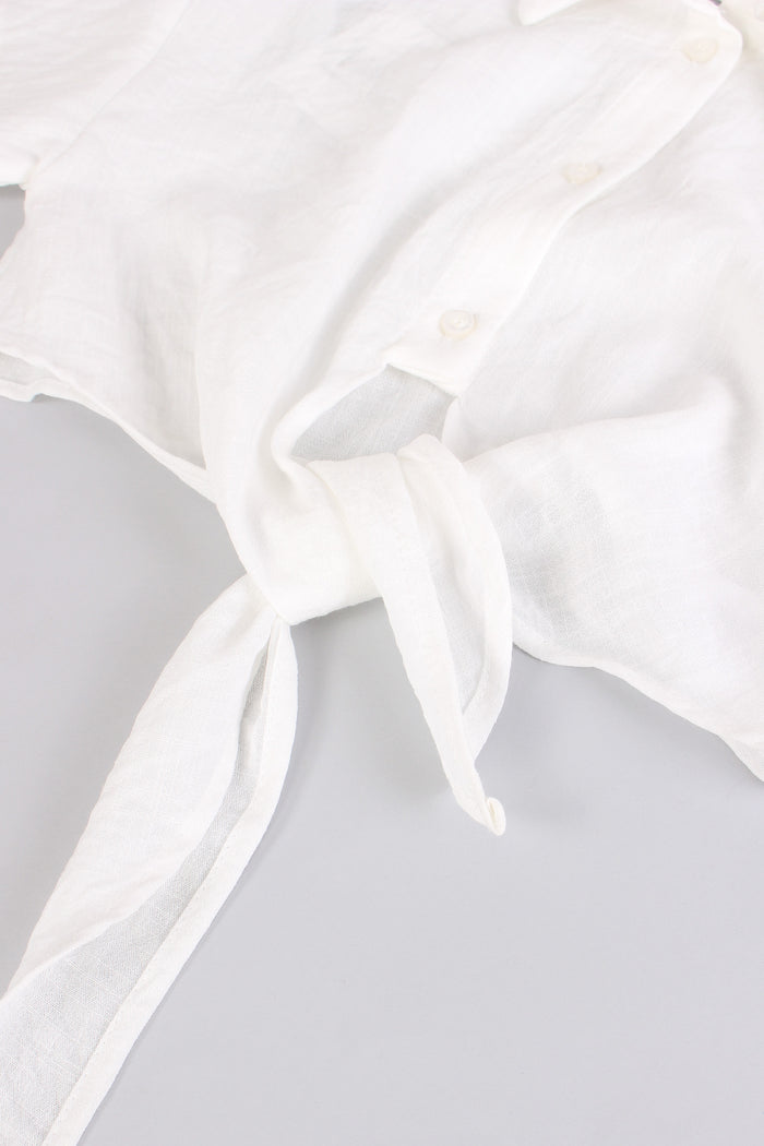 Camicia Lino Fiocco Latte-3