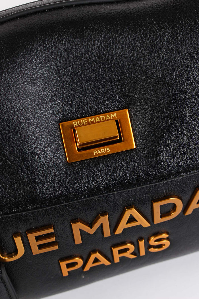 Mini Bag Patta Loogo Black-7