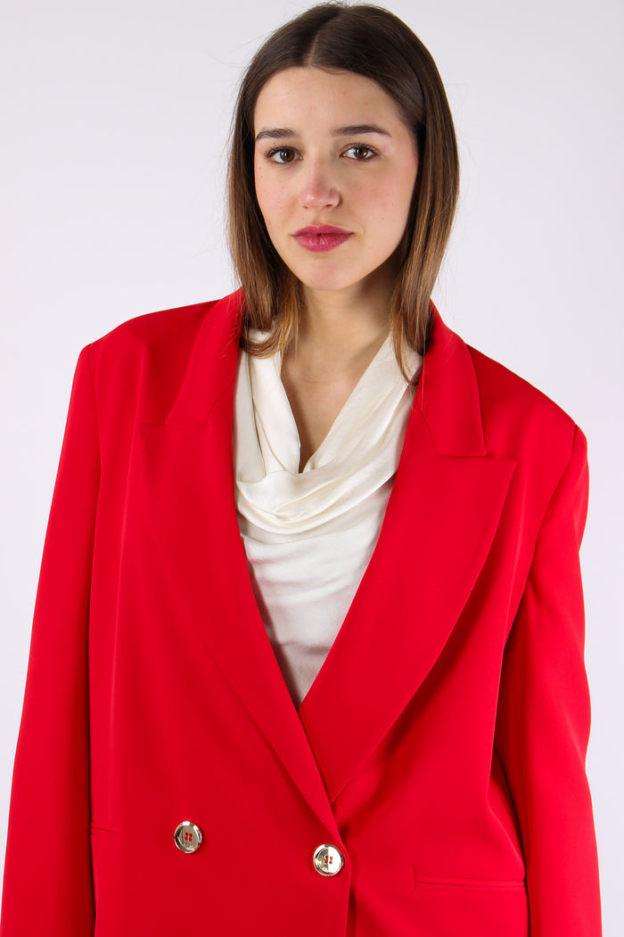 Ottavian Giacca Dritta Doppiopetto Flame S-8