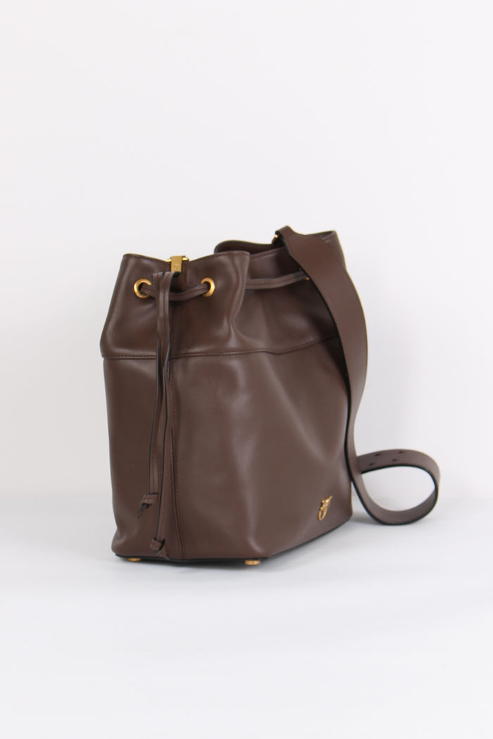 Secchiello Pelle Liscia Marrone/castagna-6