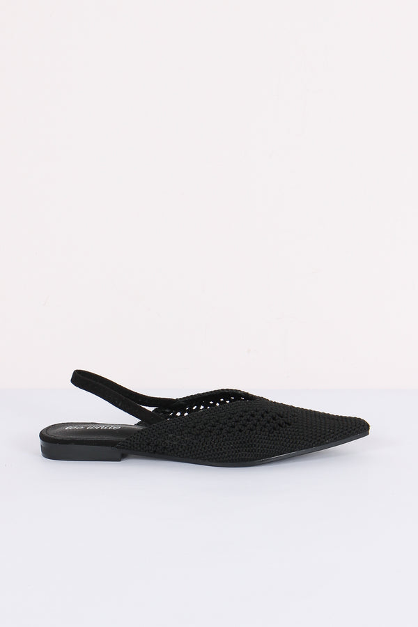 Ballerina Traforata Nero