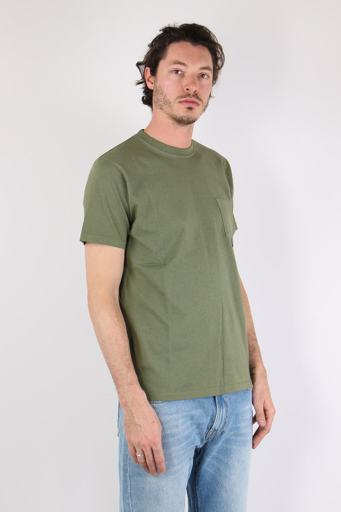 T-shirt Taschino Jersey Olive-6