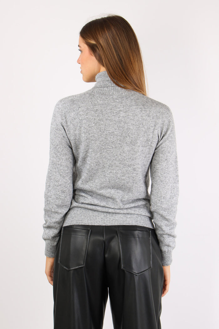 Dolcevita Misto Cachemere Grigio Melange-4