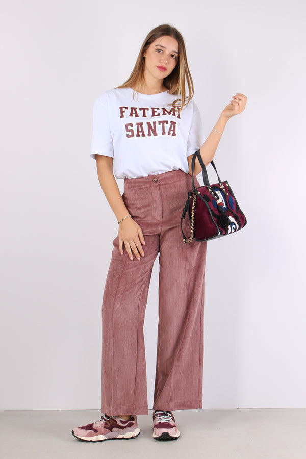 Pantalone Palazzo Velluto Cost Cipolla