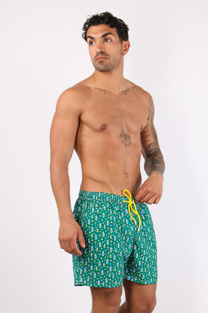Costume Boxer Fantasia Verde-3