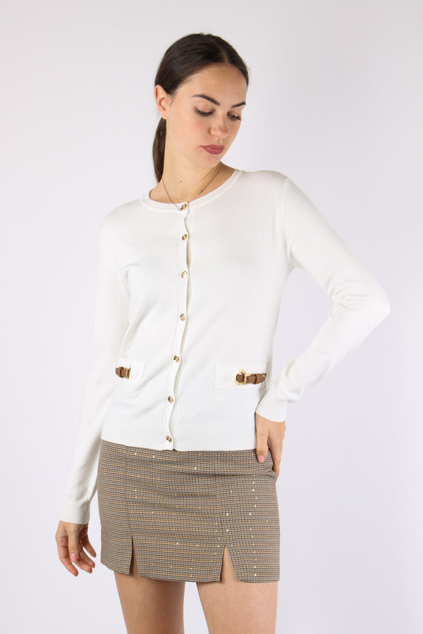 Novanto Cardigan Fibbie Ecopel Milk-2