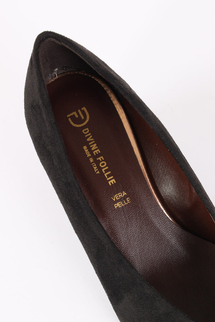Decollete Tacco Banana Nero-7
