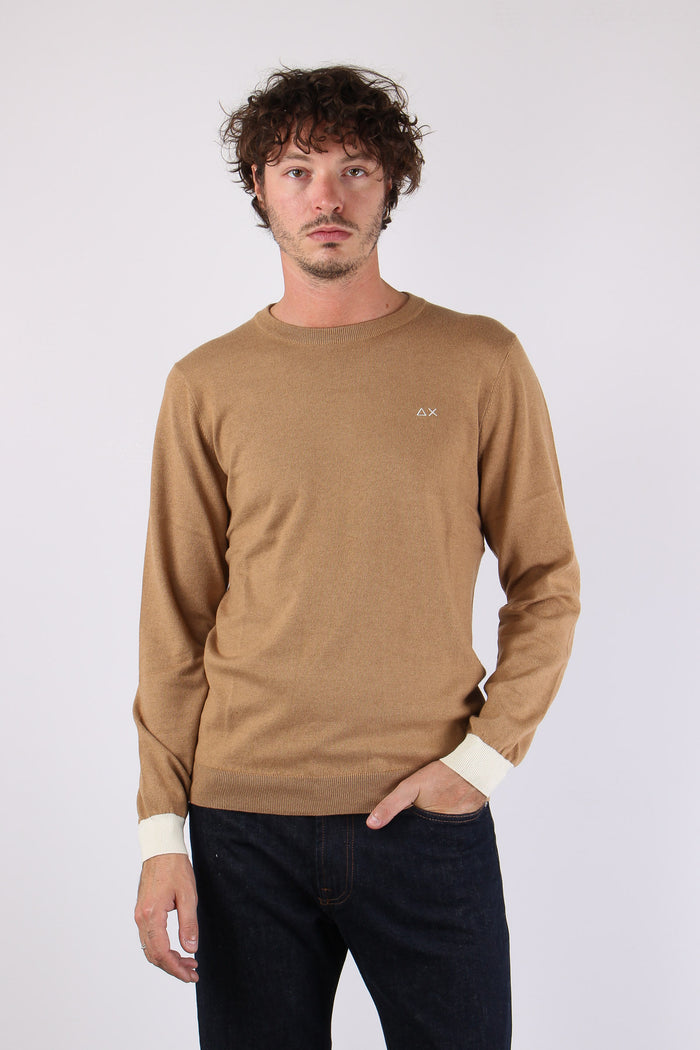 Maglia Profilo Toppa Cammello