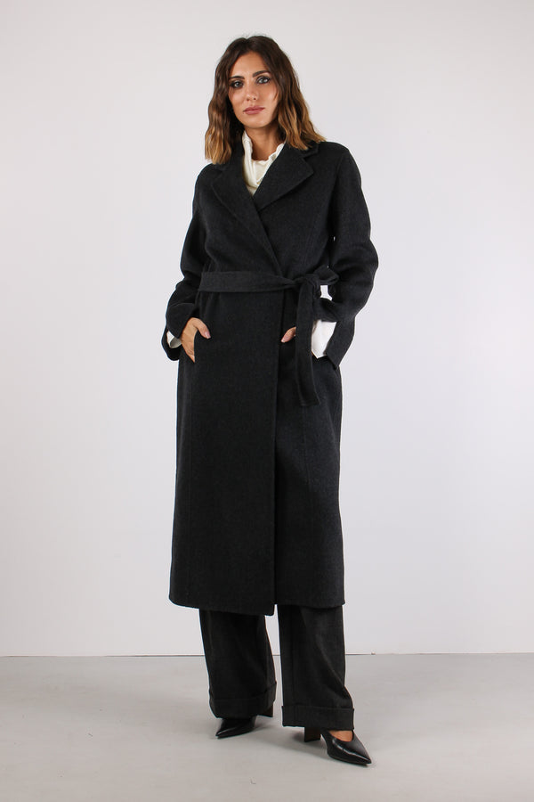 Cappotto Cintura Lavagna