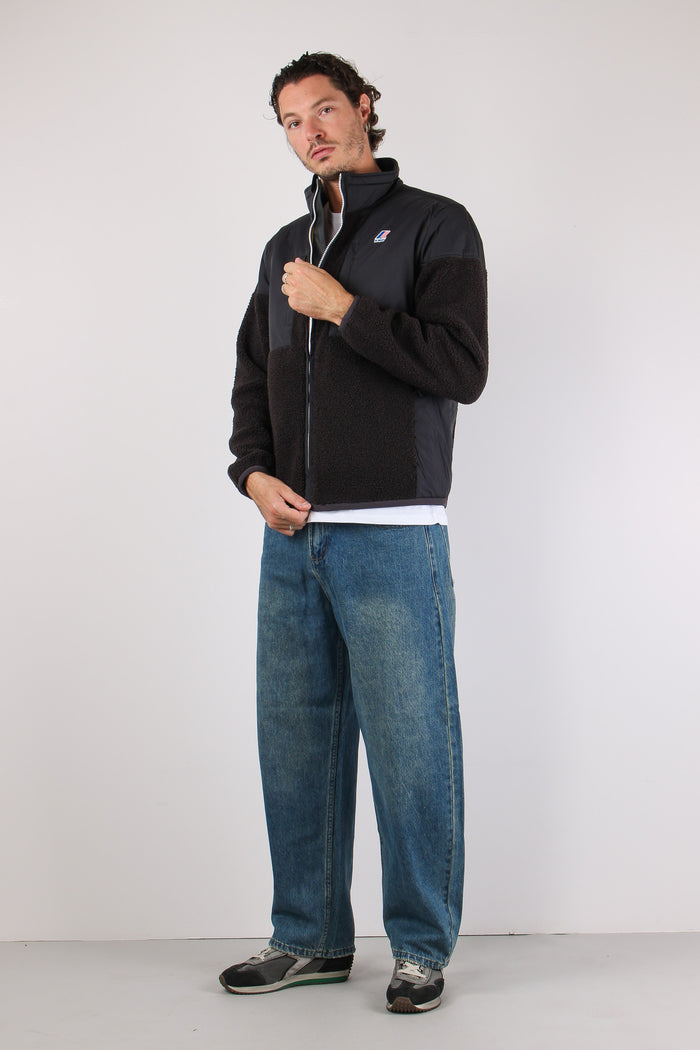 Giubbotto Collo In Piedi Black Pure