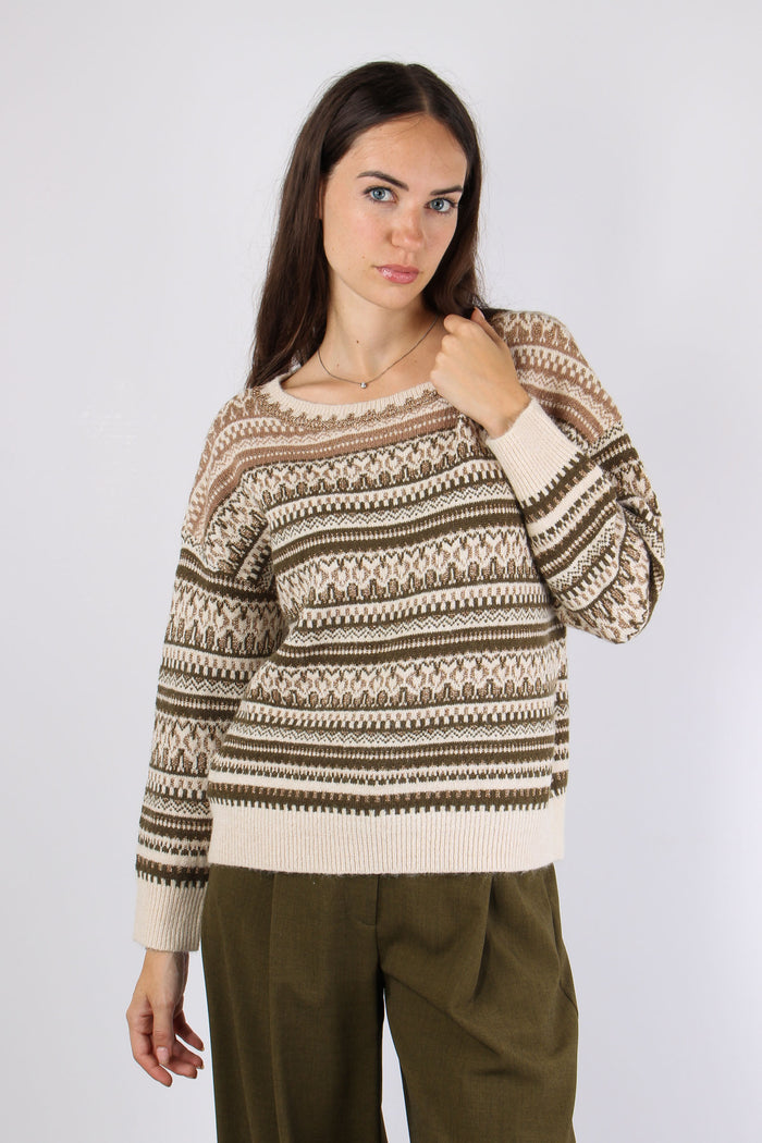 Maglia Jacquard Lurex Fantasia-3