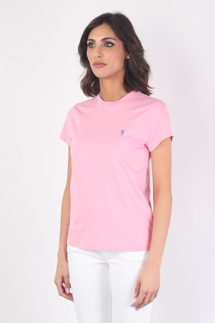 T-shirt Jersey Logo Pink-5