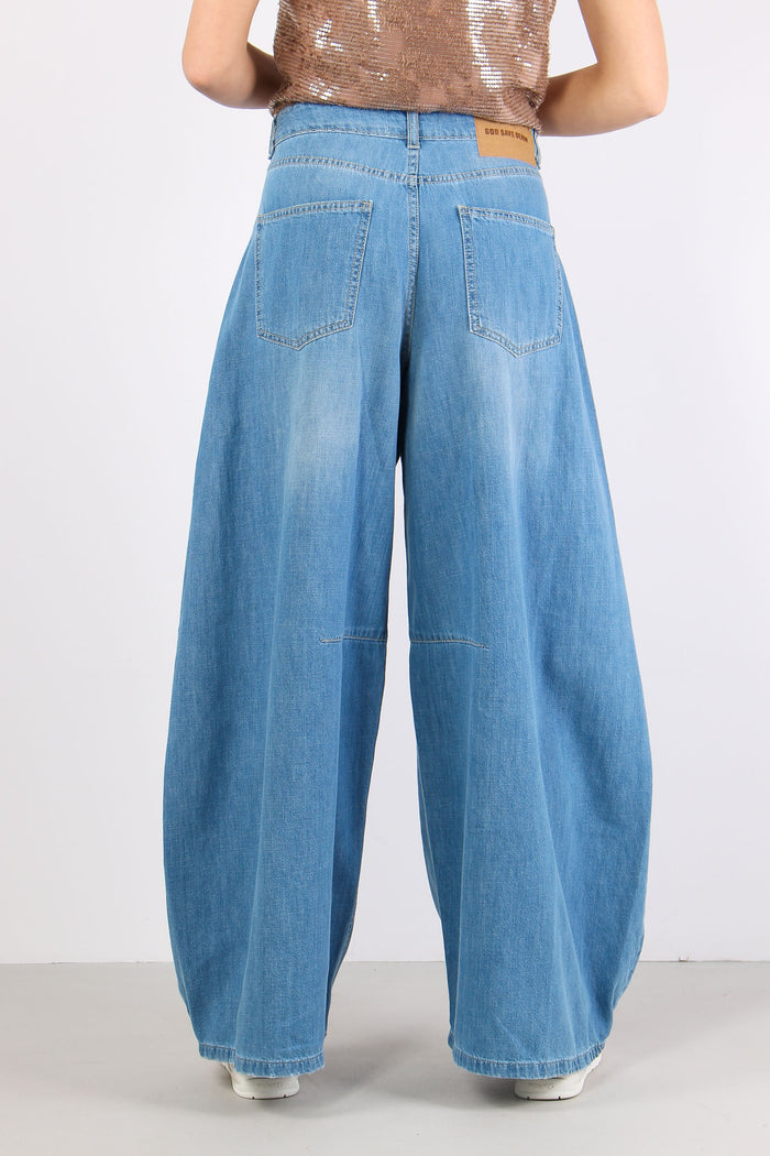 Iride Denim Baloon Denim Chiaro-4