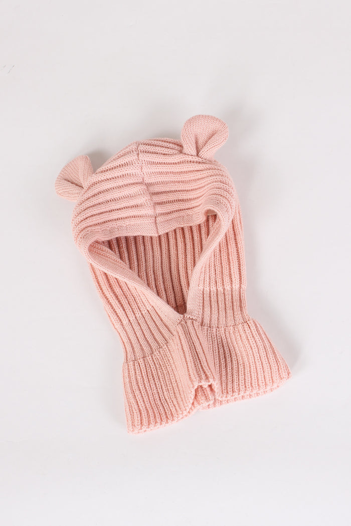 Balaclava Orecchie Cipria