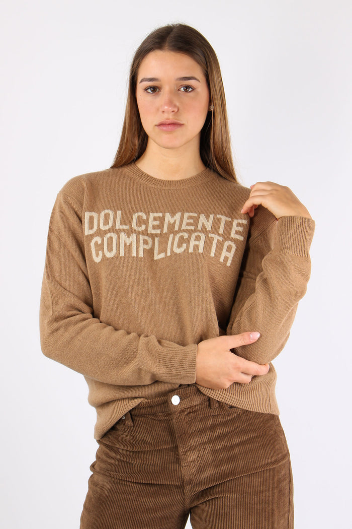Girocollo Dolcemente Complicat Beige-3