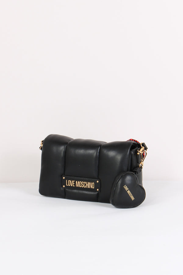 Tracolla Patta Puffy Nero/rosso-2