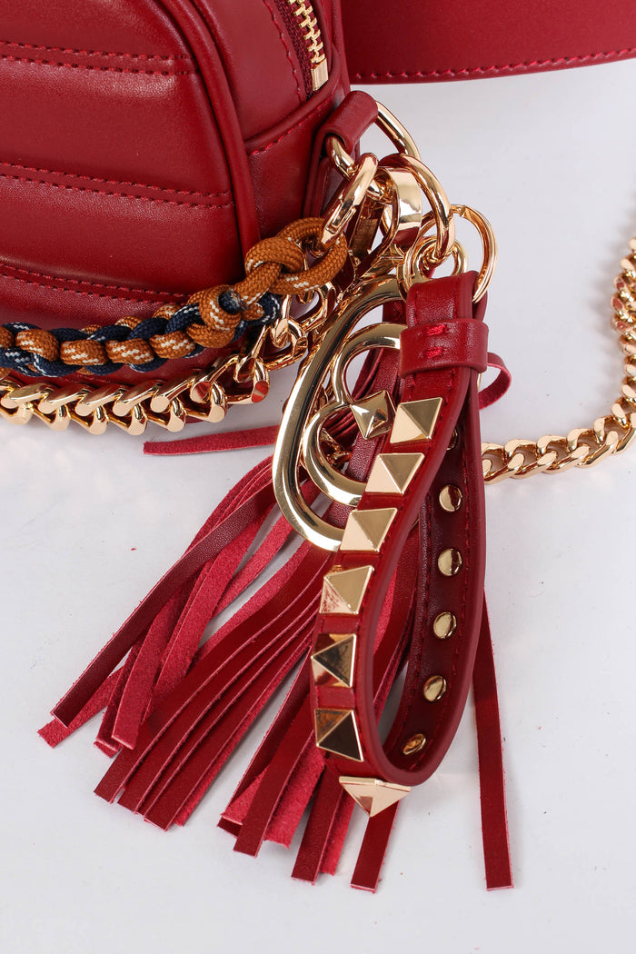 Tracollina Doppia Catena Red-5