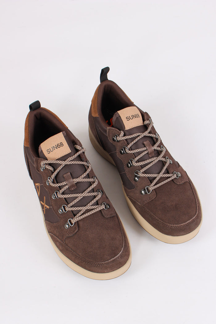 Sneaker Genius Solid Marrone-6