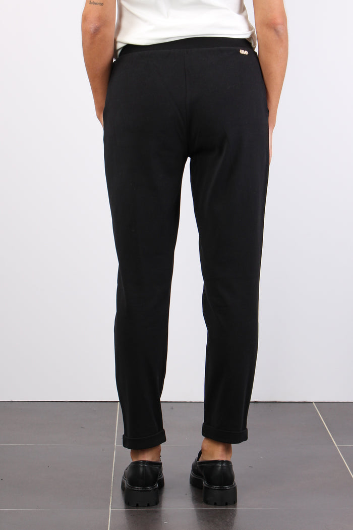 Pantalone Jogging Punto Milano Nero-3