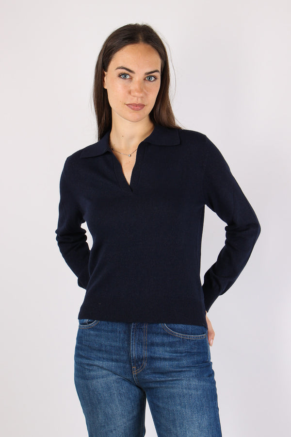 Polo Derby Lurex Blu-2