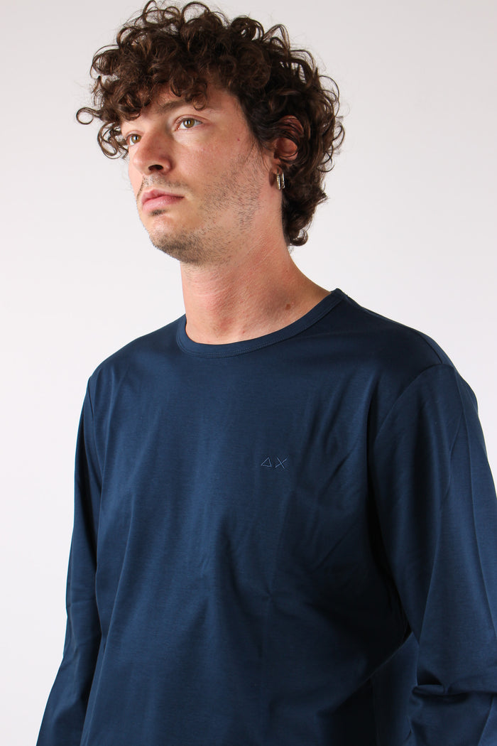 T-shirt M/l Jersey Navy Blue-6