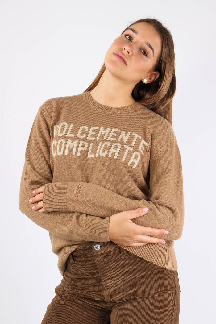 Girocollo Dolcemente Complicat Beige-7