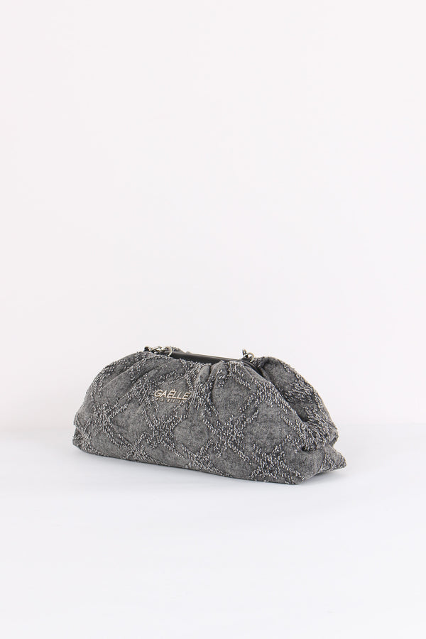 Pasticcino Denim Sfrangiato Nero-2