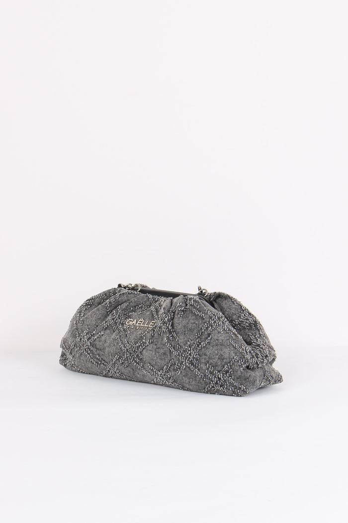 Pasticcino Denim Sfrangiato Nero-2